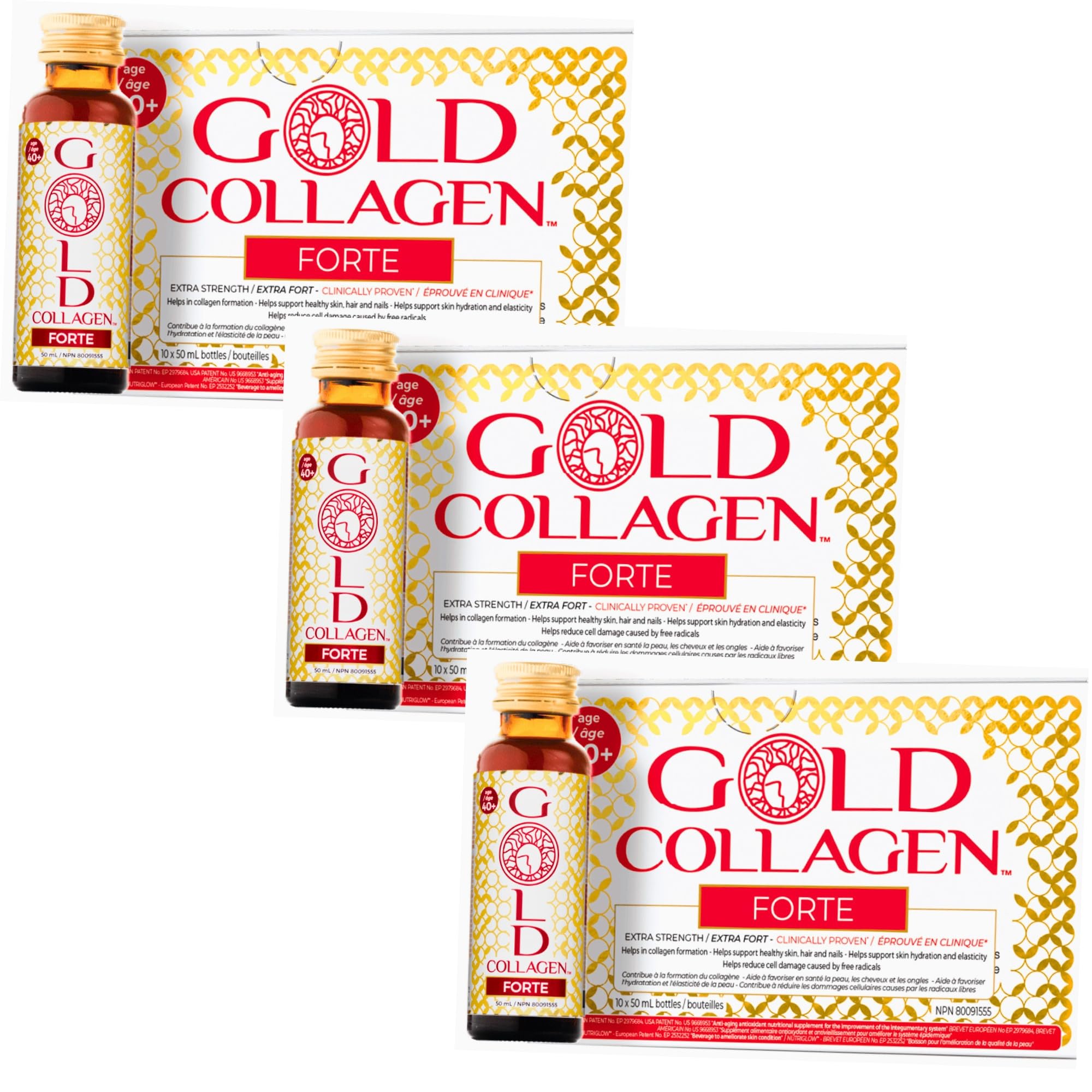 COLLABEAUTE UP+ GOLD 30ml、60ml Gold Collagen Forte | The Original Liquid Collagen Anti Aging